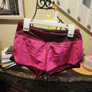 Lululemon Run Speed Shorts size 2